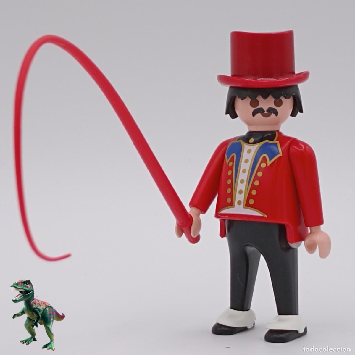 Playmobil: Playmobil figura domador de caballos maestro de ceremonias jefe de pista circo romani