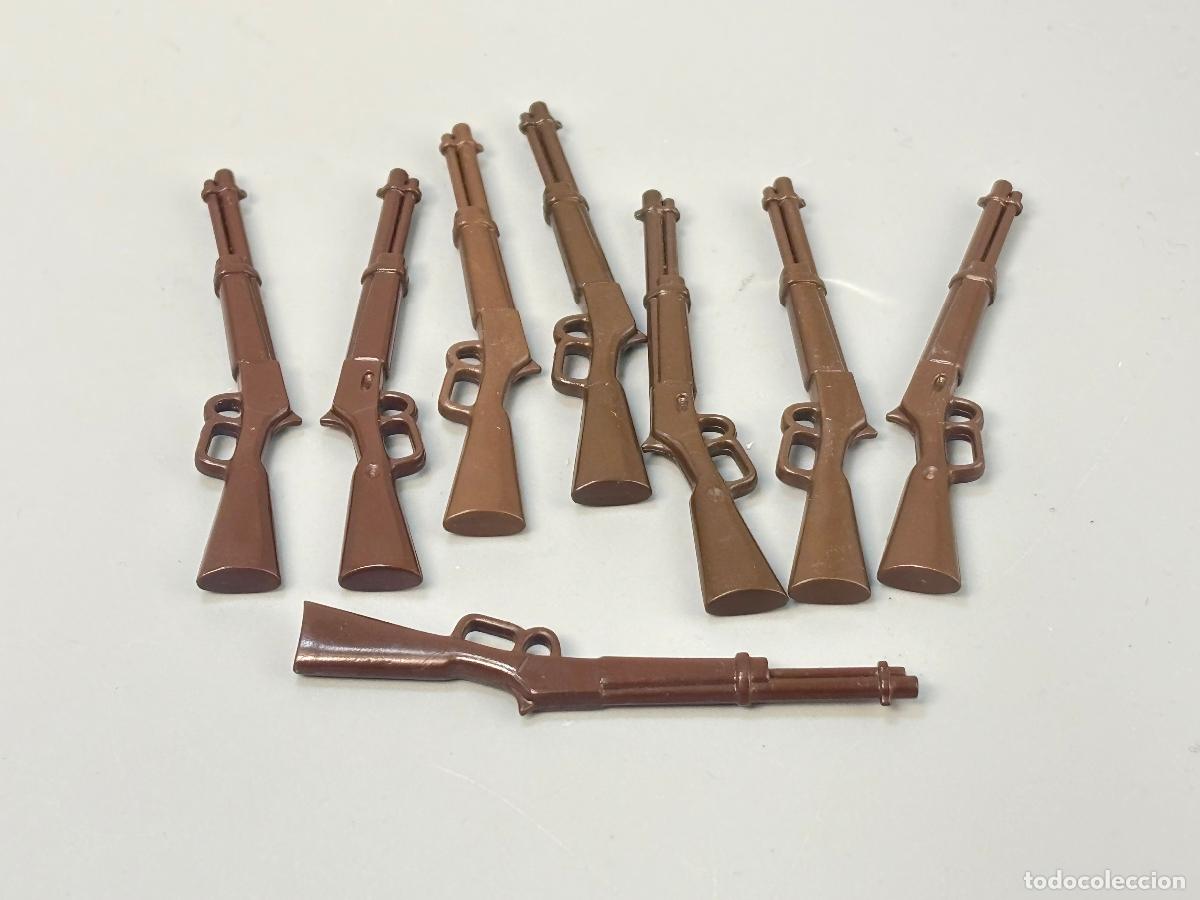 Playmobil: Playmobil lote rifle escopeta vaquero oeste