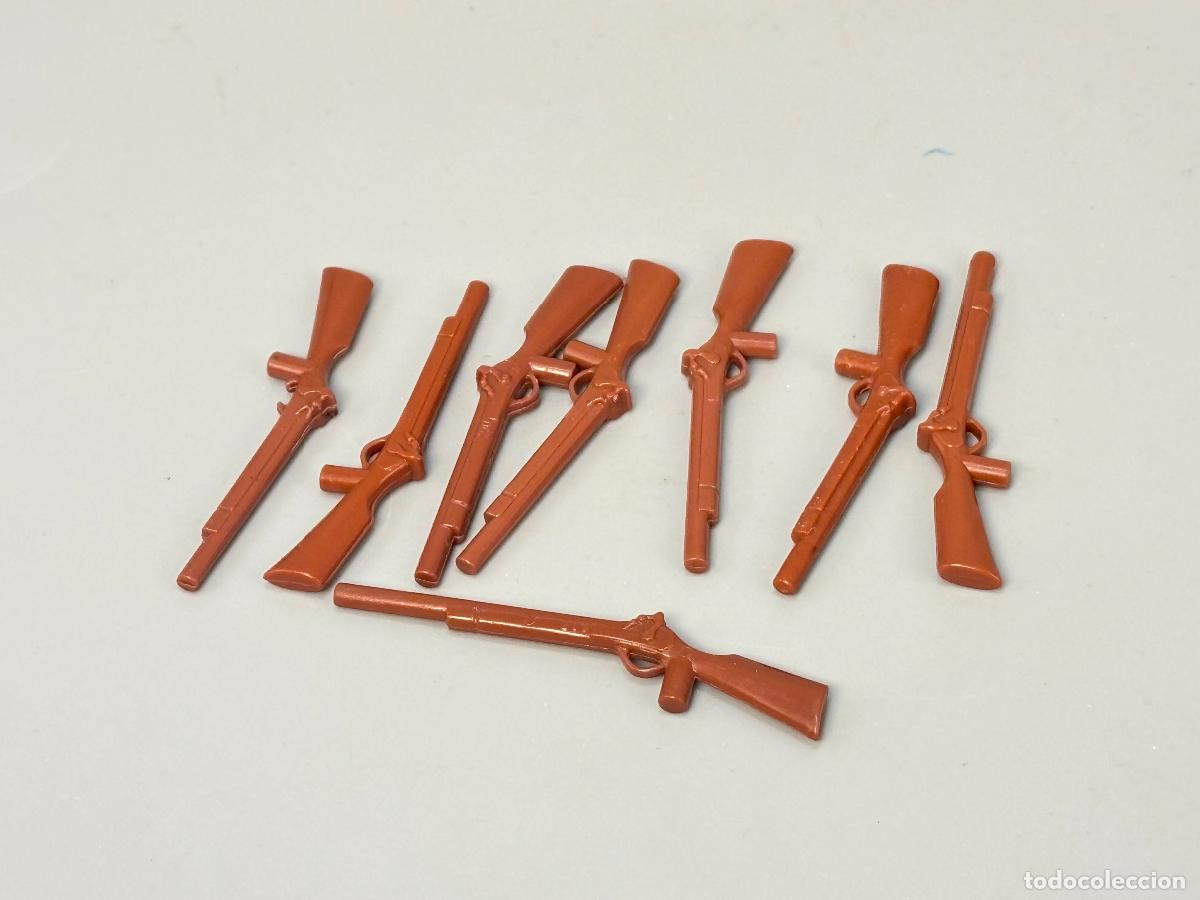 Playmobil: Playmobil lote rifle escopeta soldado vaquero oeste