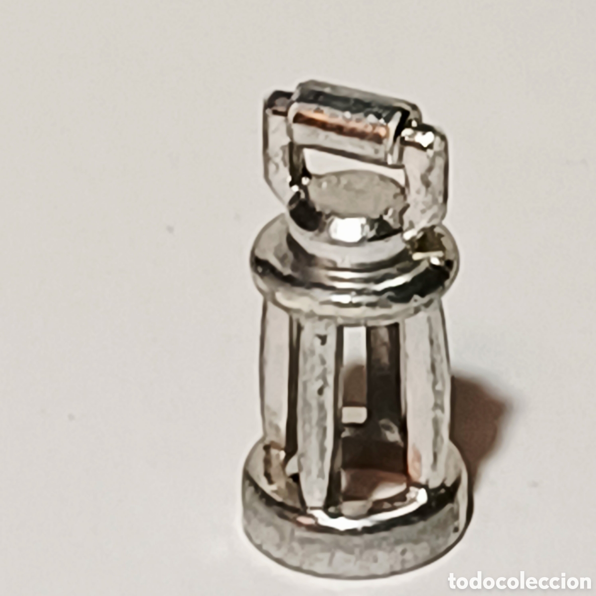 Playmobil: Pieza playmobil carcasa farol cromado luz medieval pirata oeste western vikingo