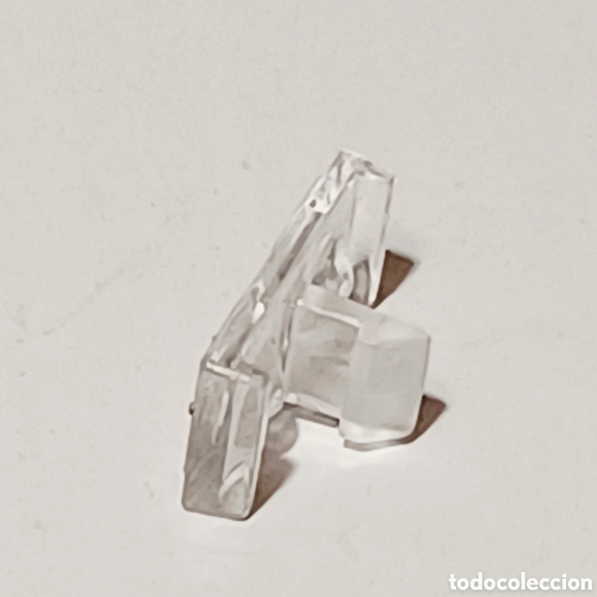 Playmobil: Pieza playmobil clip transparente union soporte enganche