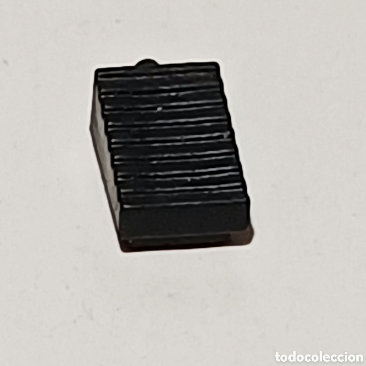 Playmobil: Pieza playmobil N&deg; 30041713 pedal m&aacute;quina de cortar sierra negro