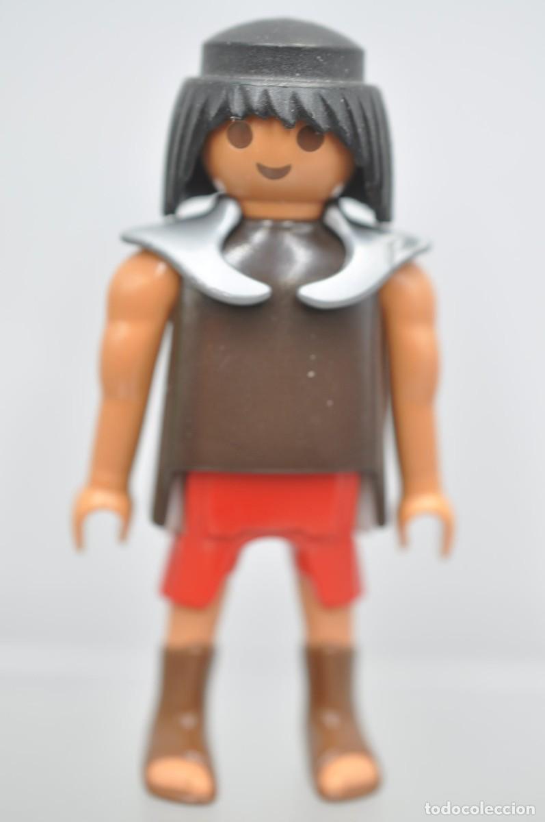 Playmobil: WSK095 Playmobil, figura hombre, guerrero aldeano herrero