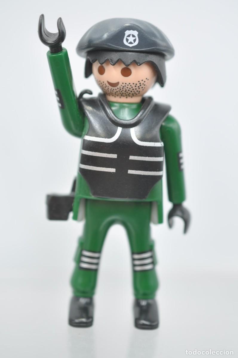 Playmobil: WSK095 Playmobil, figura hombre, policia