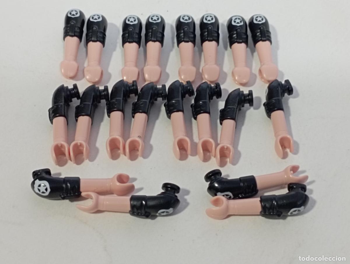 Playmobil: PLAYMOBIL 10 PARES DE BRAZOS POLICIA