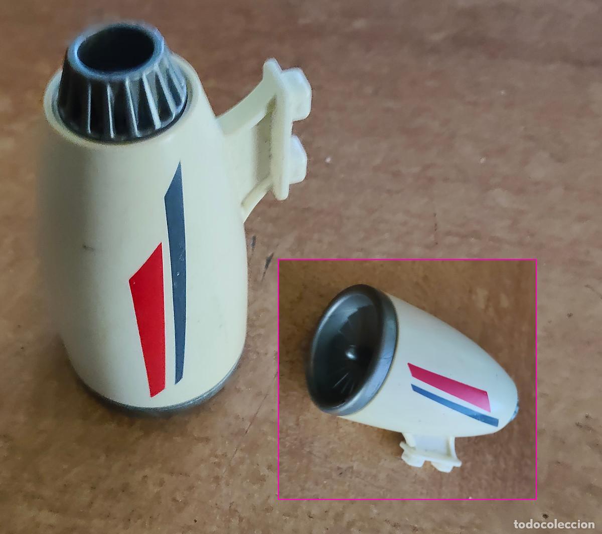 Playmobil: Playmobil 4310 avion de pasajeros comercial motor turbina bajo ala Pacific Airlines jumbo