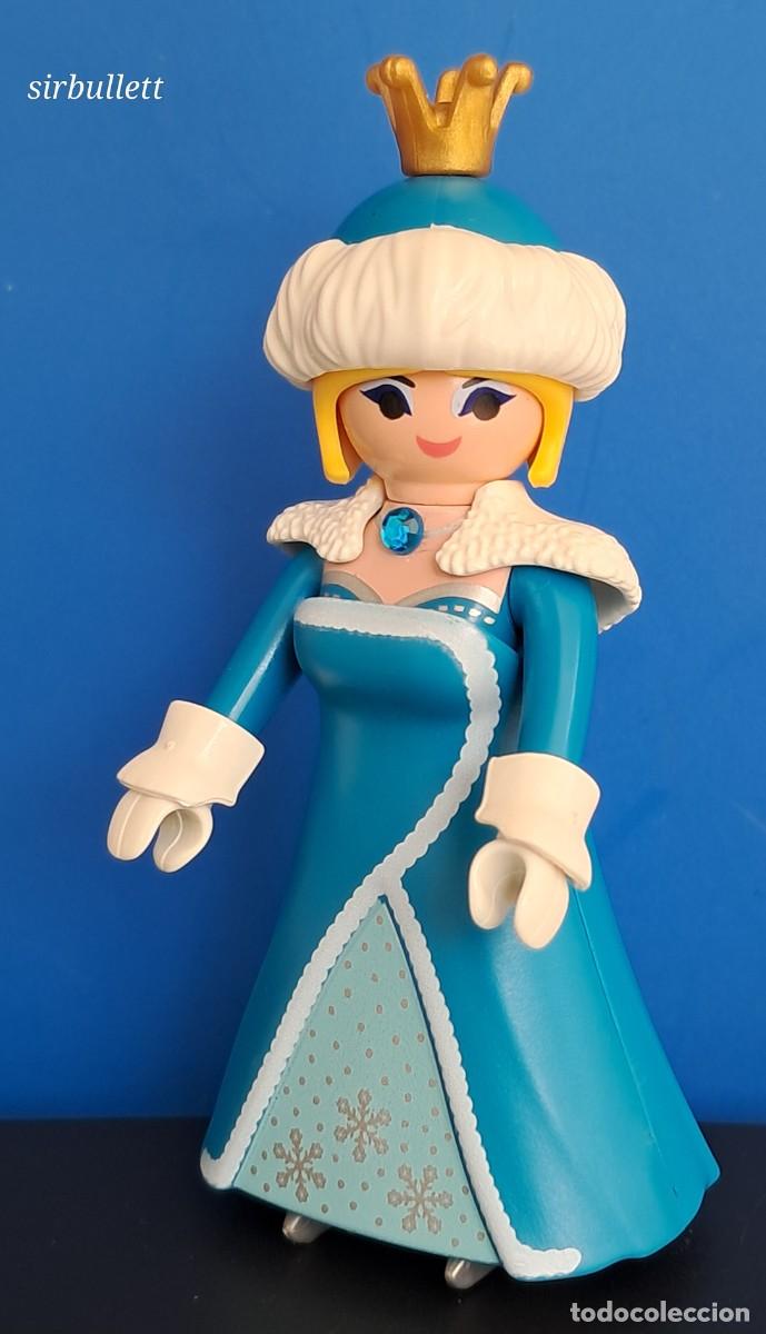 Playmobil: Figura Reina de la Nieve, Princesa de invierno. Playmobil 9008 Calendario de adviento