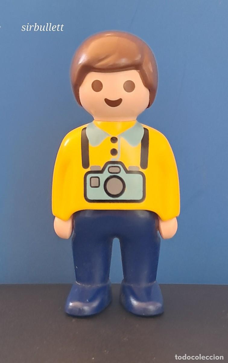 Playmobil: Figura turista fot&oacute;grafo. Playmobil 123