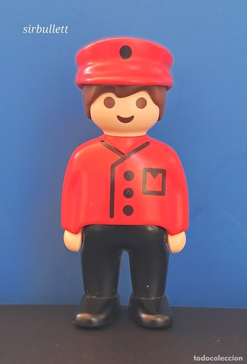 Playmobil: Figura Revisor conductor tren. Playmobil 123