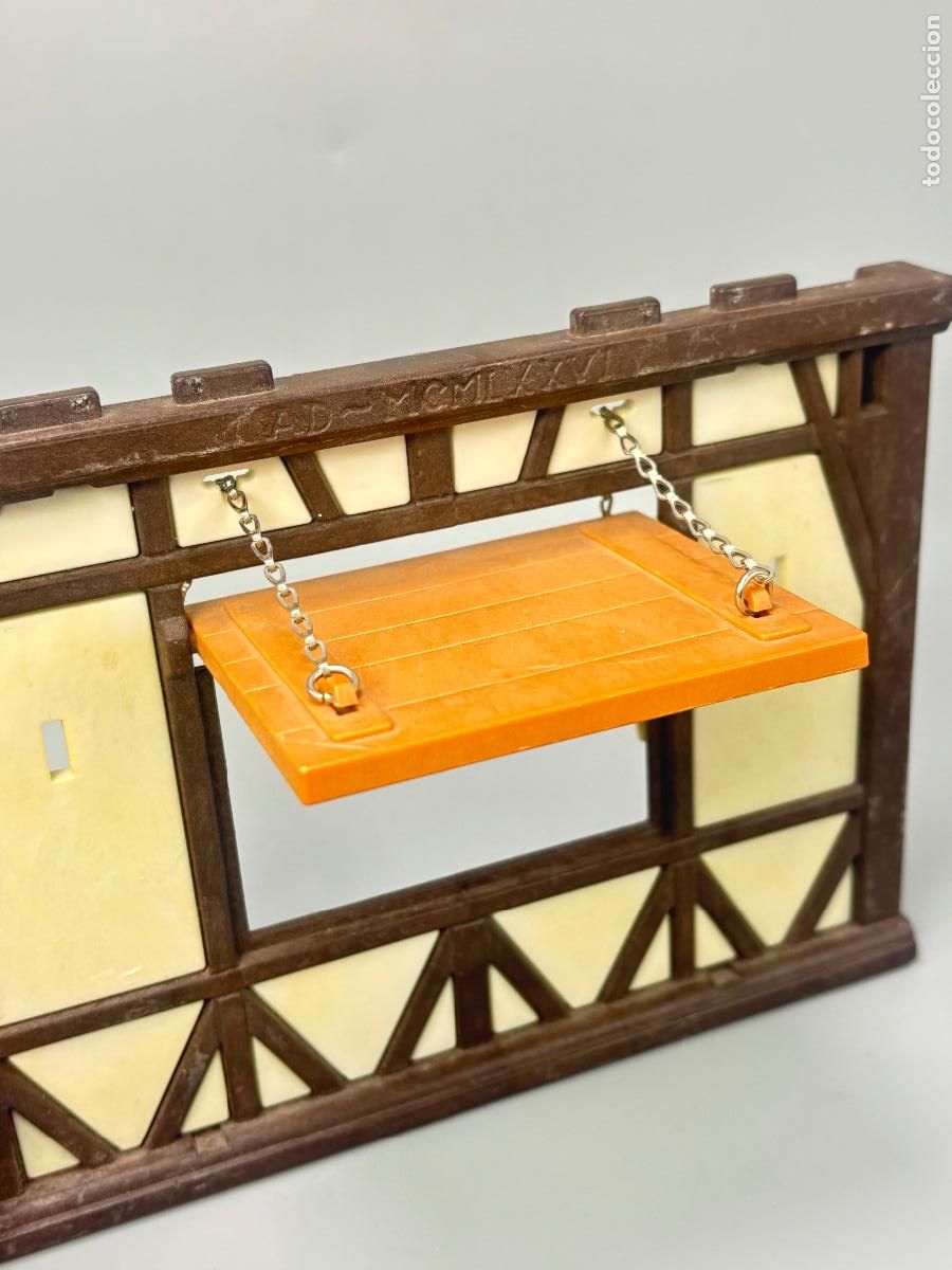 Playmobil: Playmobil 3441 pared con ventana y cadena