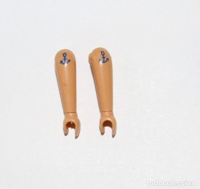 Playmobil: PLAYMOBIL MEDIEVAL BRAZOS COLOR RECAMBIO FIGURA tatuaje