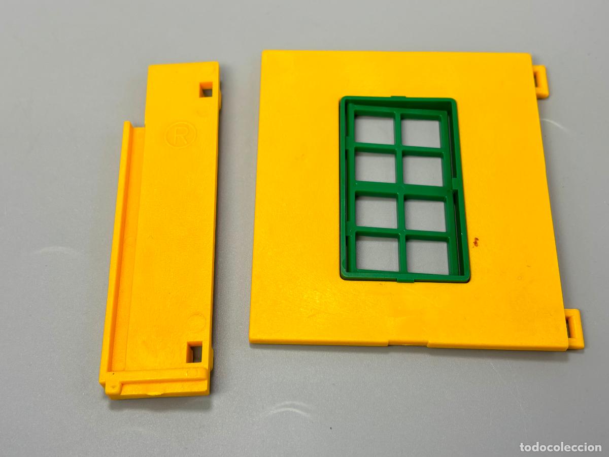 Playmobil: Playmobil 3461 pared trasera con bisagra R pesta&ntilde;a rota sal&oacute;n oeste