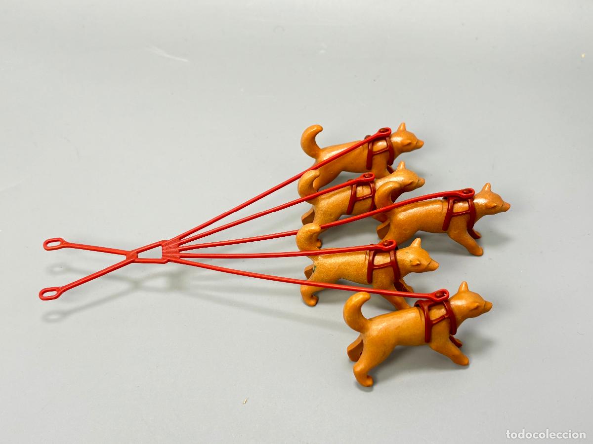 Playmobil: Playmobil 3466 tiro trineo con perro husky