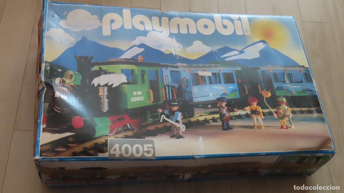 Playmobil: playmobil tren, vagon, locomotora, referencia 4005