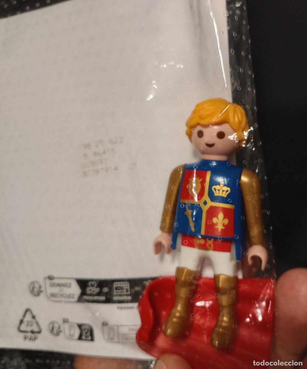 Playmobil: Click de Playmobil. Pr&iacute;ncipe. Regalo publicitario de tiritas Hartmann de farmacia. Sin abrir