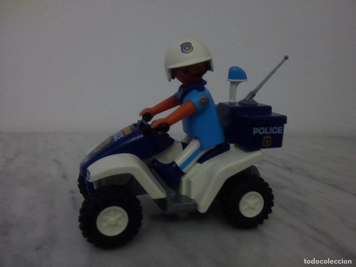 Playmobil: PLAYMOBIL POLICIA CON MOTO