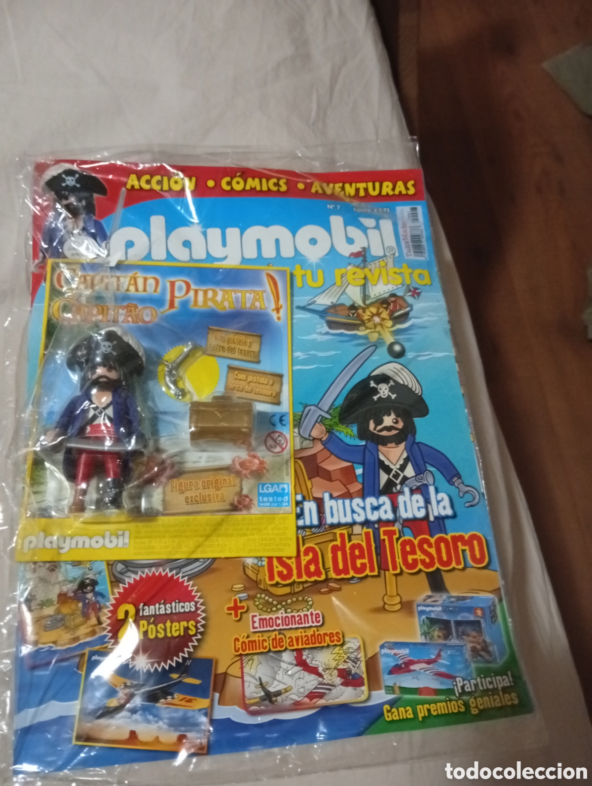 Playmobil: Revista Playmobil piratas n 7 a&ntilde;os 2015