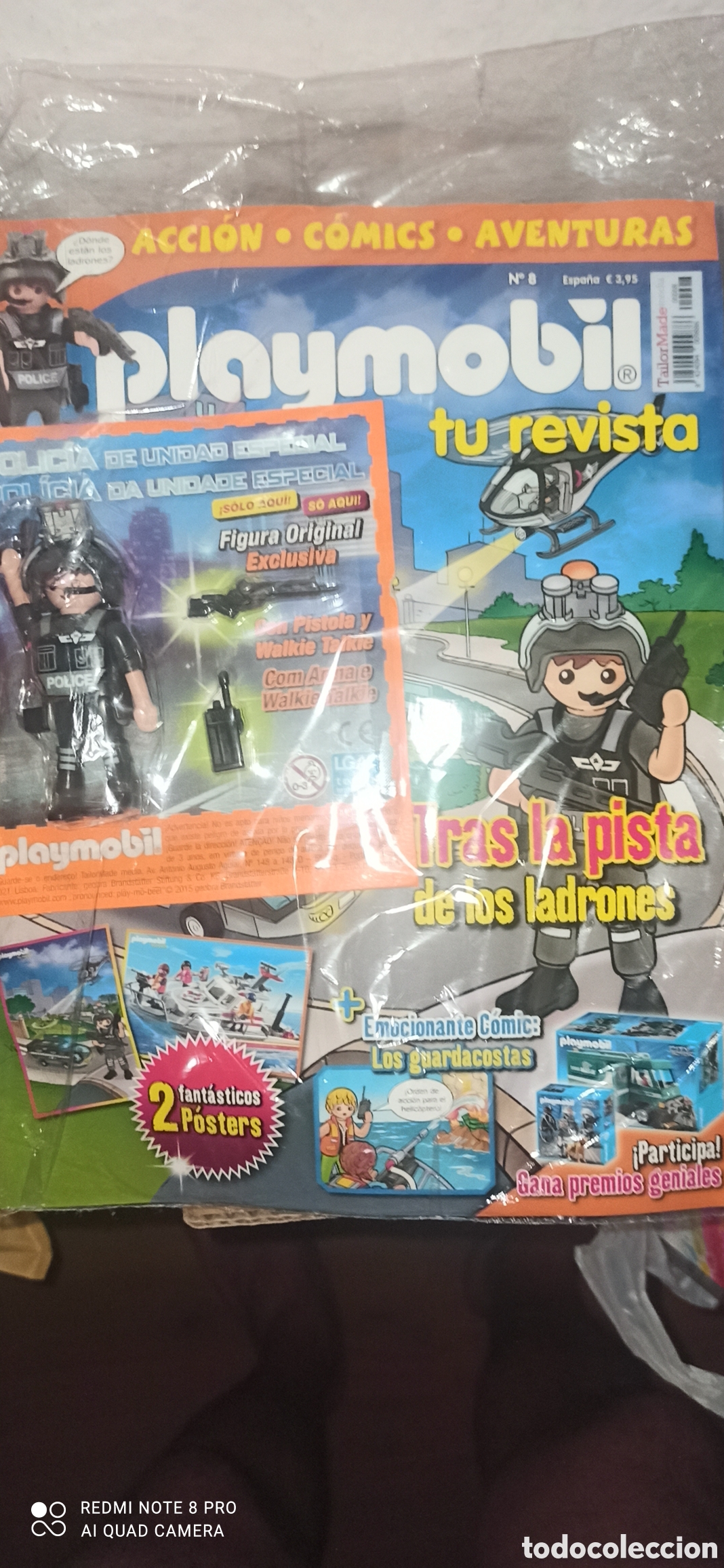 Playmobil: Revista Playmobil polic&iacute;a a&ntilde;o 2015 nueva