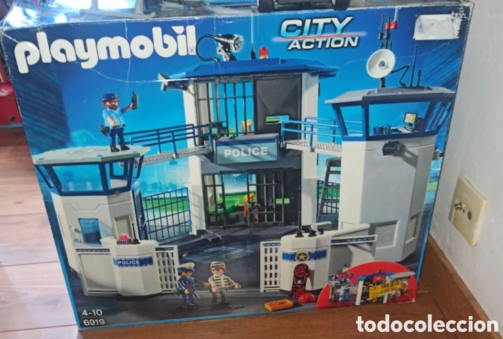 Playmobil: PLAYMOBIL 6872 COMISAR&Iacute;A DE POLIC&Iacute;A CON PRISI&Oacute;N,
