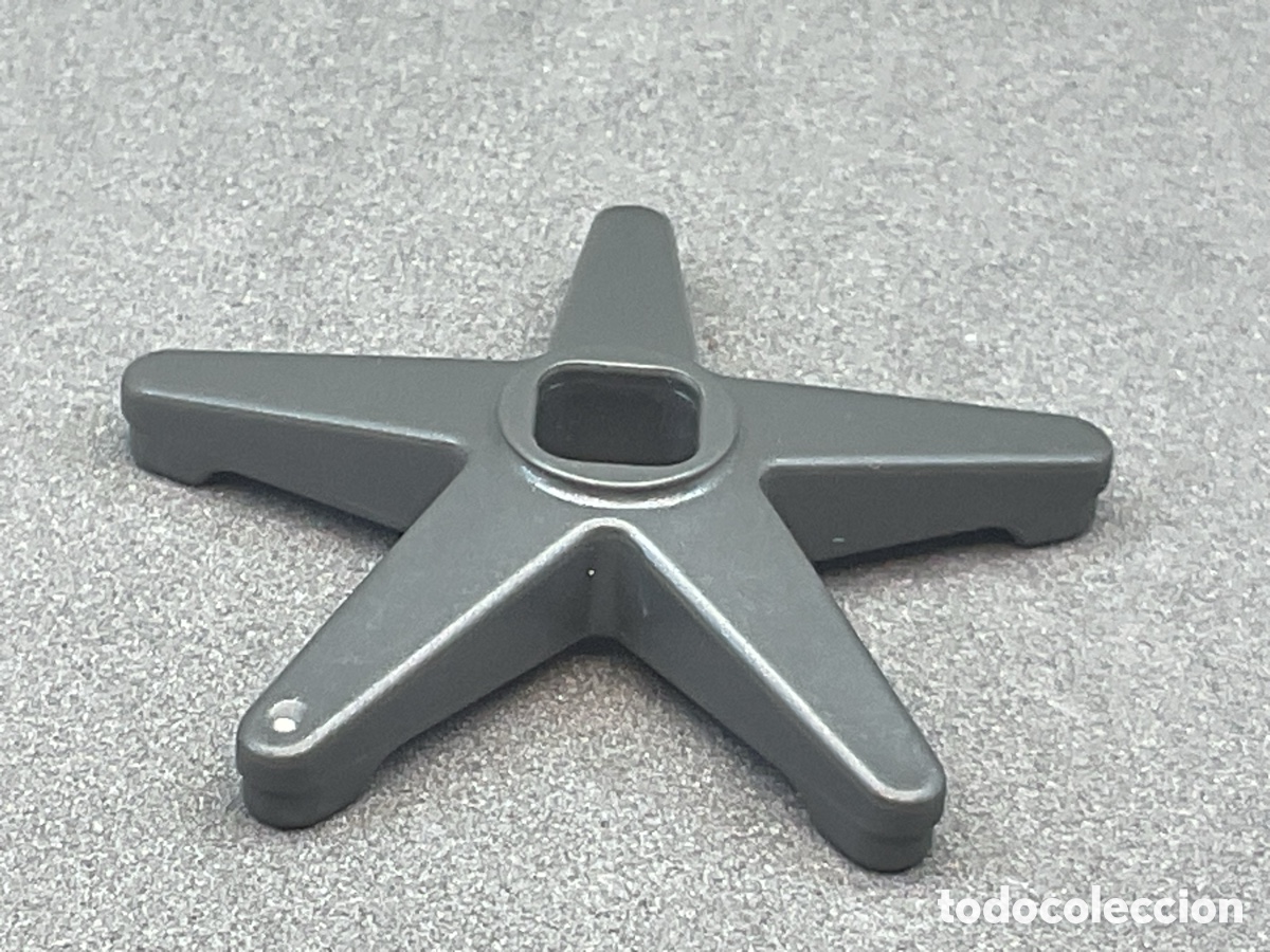Playmobil: ACCESORIO PLAYMOBIL. PIE SOPORTE RESPUESTO COLOR GRIS.