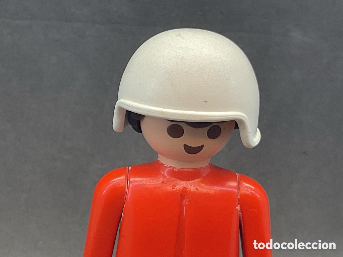 Playmobil: ACCESORIO PLAYMOBIL. CASCO BLANCO ADULTO.