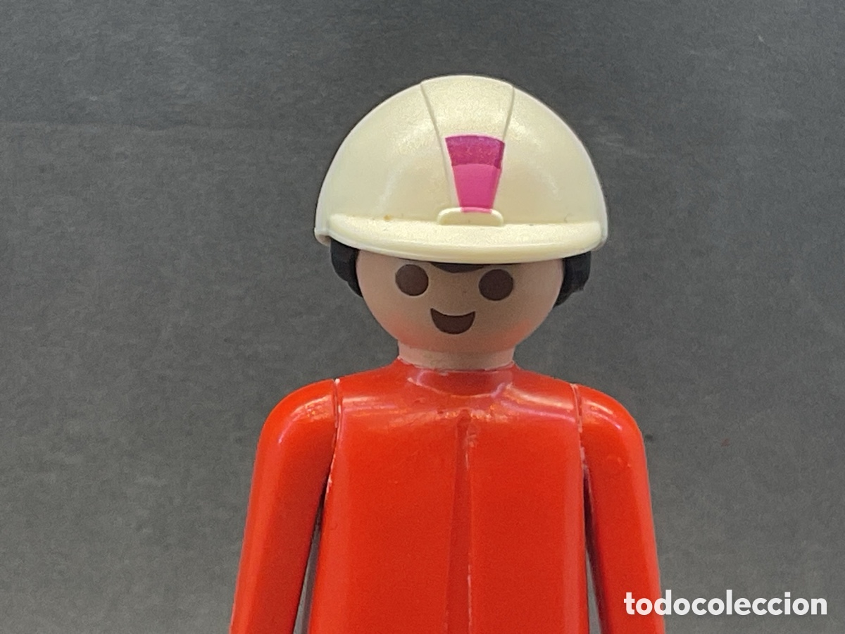 Playmobil: ACCESORIO PLAYMOBIL. CASCO BLANCO ADULTO.