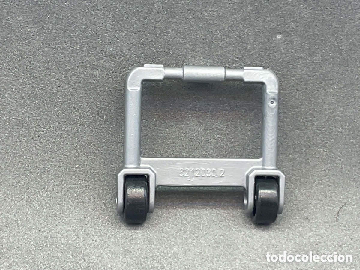 Playmobil: ACCESORIO PLAYMOBIL. SOPORTE GRIS CON RUEDAS . REF CAMILLA, HOSPITAL,