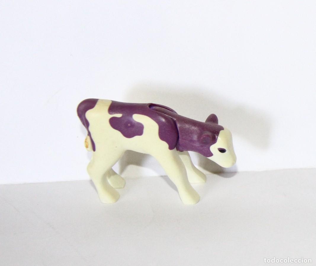 Playmobil: PLAYMOBIL MEDIEVAL ANIMAL TERNERO VACA GRANJA