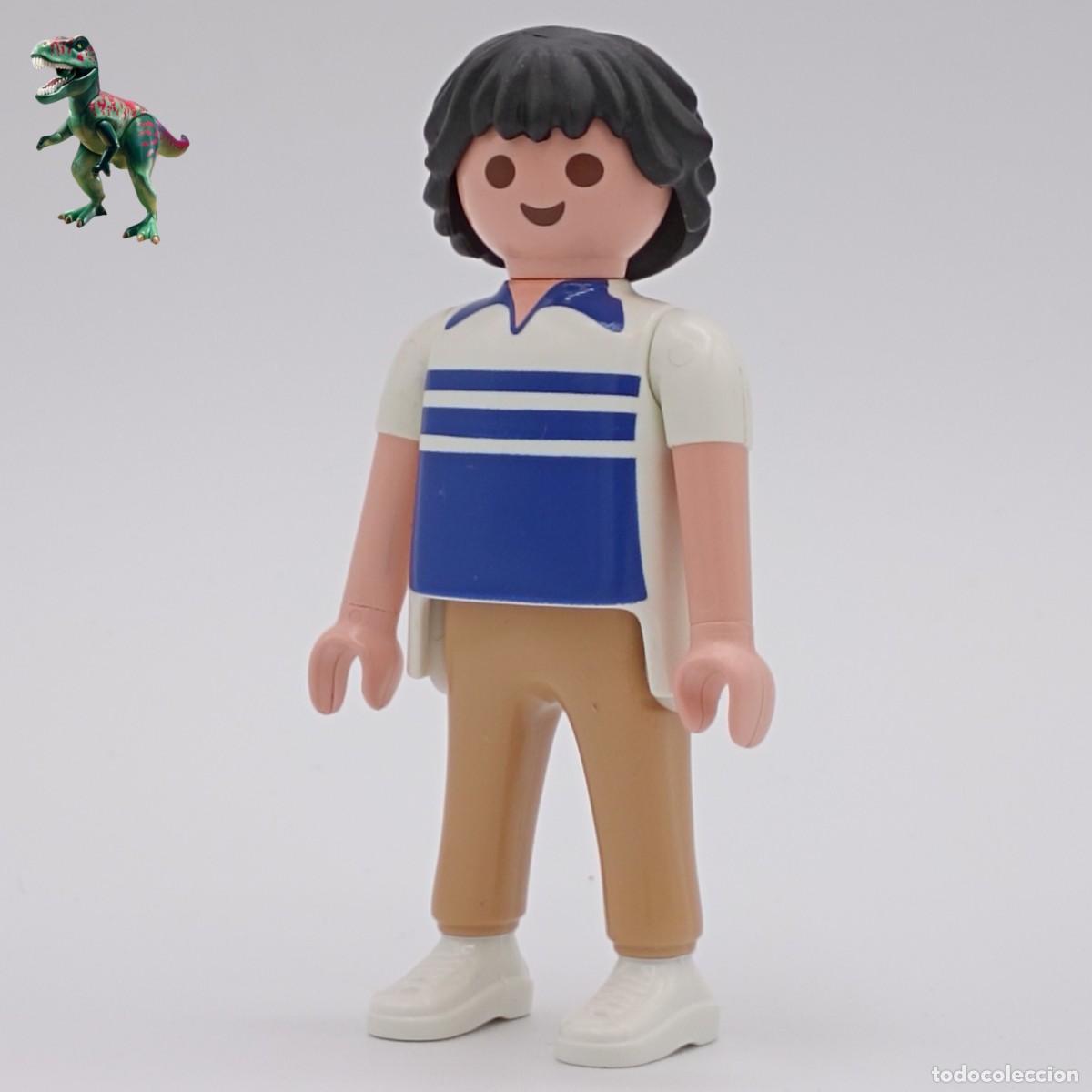 Playmobil: Playmobil figura hombre medieval victoriano western granja city life circo construccion vintage H5