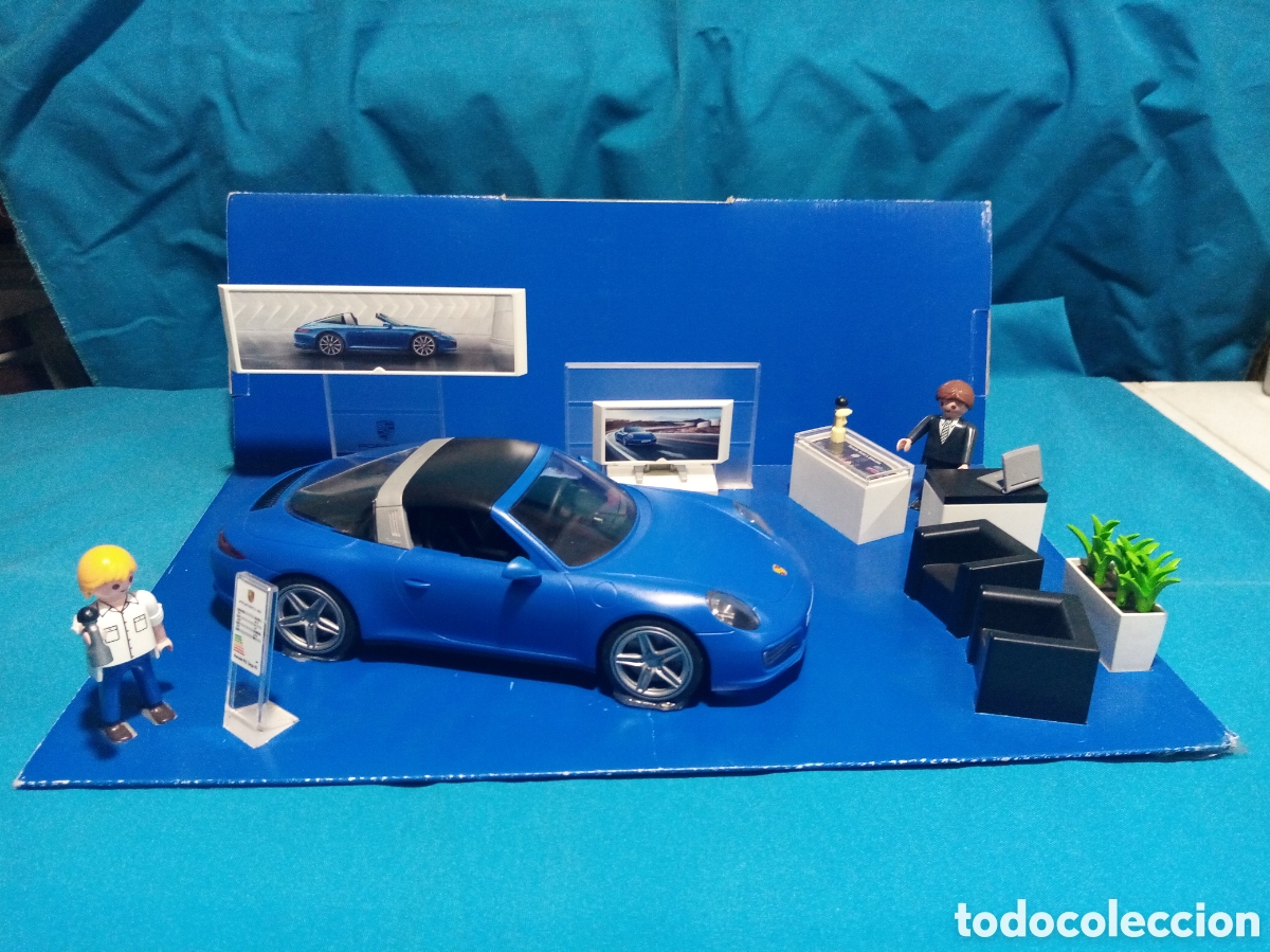 Playmobil: Playmobil maqueta diorama Porsche concesionario
