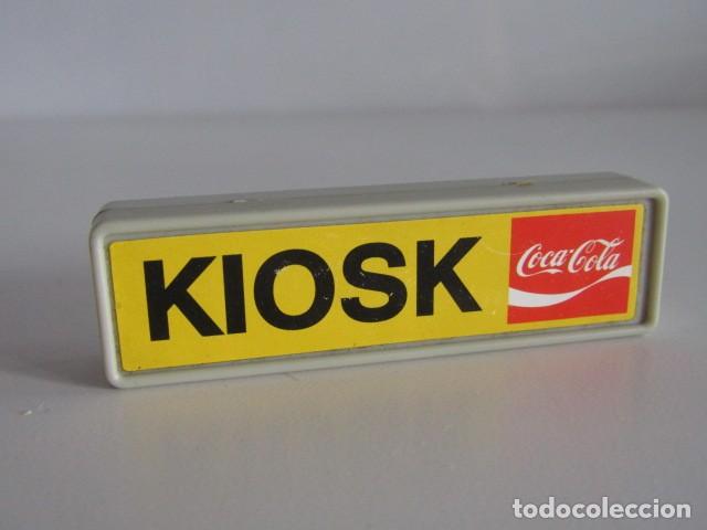 Playmobil: DIFICIL LETRERO KIOSKO COCA COLA 1&ordf; &Eacute;POCA RAR PLAYMOBIL