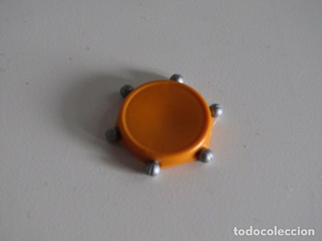 Playmobil: DIFICIL PANDERETA NARANJA PARA MUSICOS MEDIEVALES PLAYMOBIL