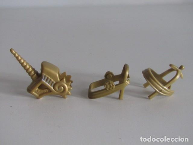 Playmobil: DIFICIL JUEGO DE EMBELLECEDORES DORADO ORO VIEJO CABALLO MEDIEVAL ANTIGUO PRINCIPE PLAYMOBIL