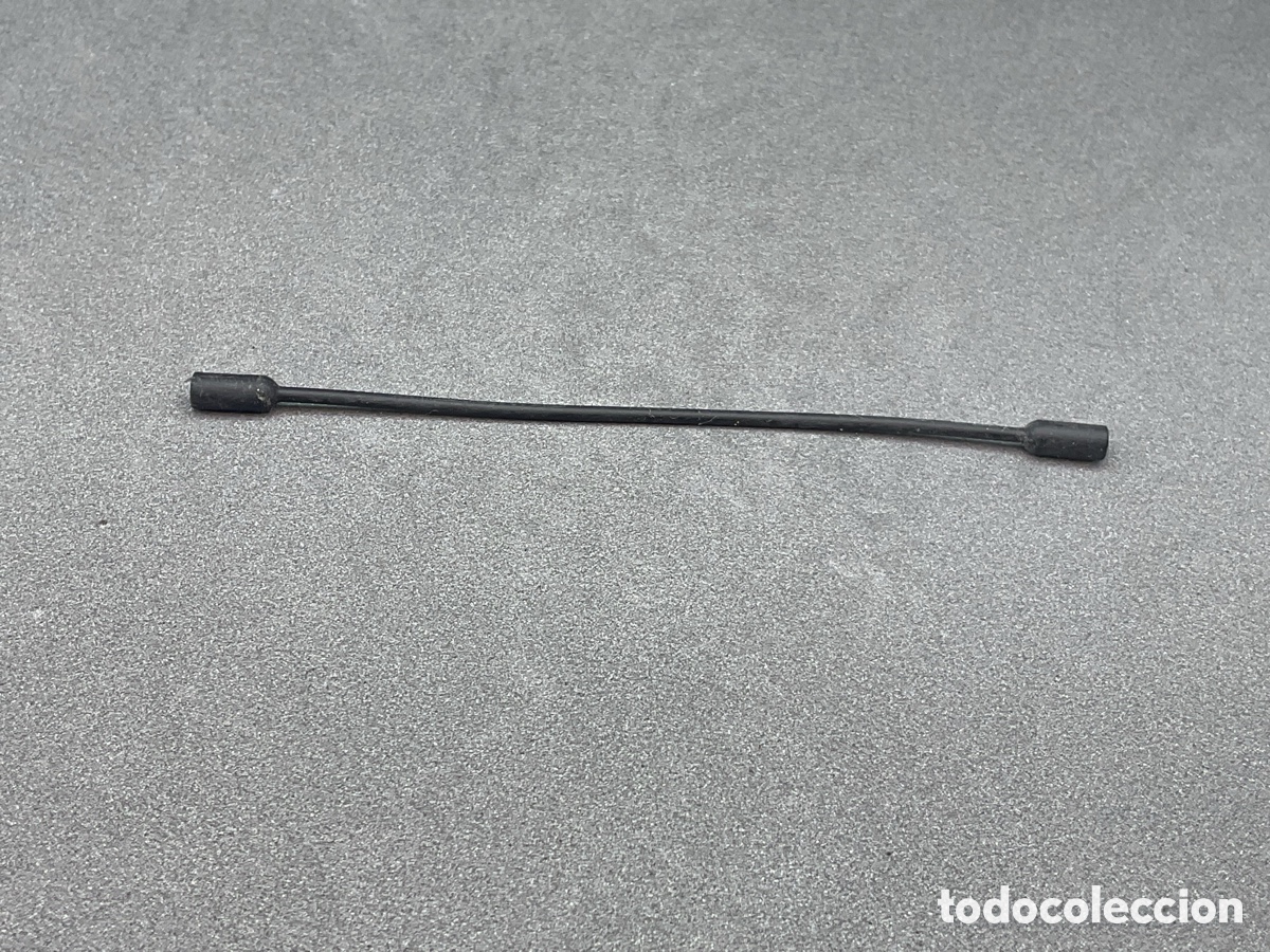 Playmobil: ACCESORIO PLAYMOBIL. MANGUERA, TUBO , CABLE DE GOMA COLOR NEGRO.