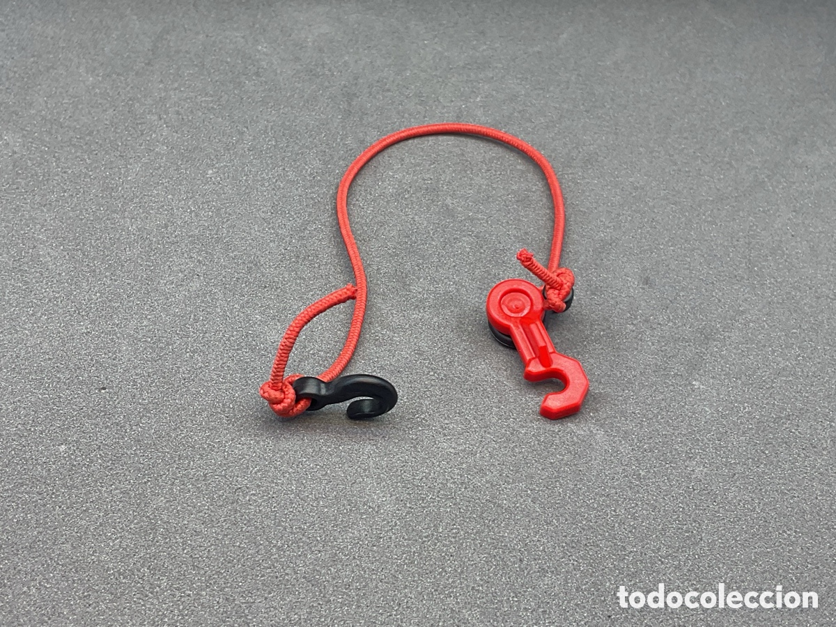 Playmobil: ACCESORIO PLAYMOBIL. CUERDA CON GANCHOS.