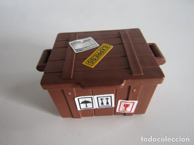 Playmobil: DIFICIL CAJA MARRON VIAJE CARROMATO DILIGENCIA OESTE 1&ordf; &Eacute;POCA PLAYMOBIL
