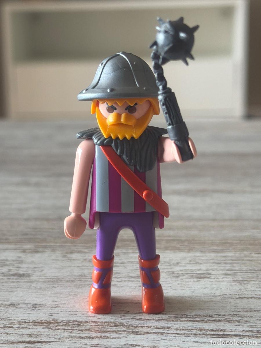 Playmobil: Figura medieval romano guerrero b&aacute;rbaro arquero vikingo griego complemento accesorio Playmobil