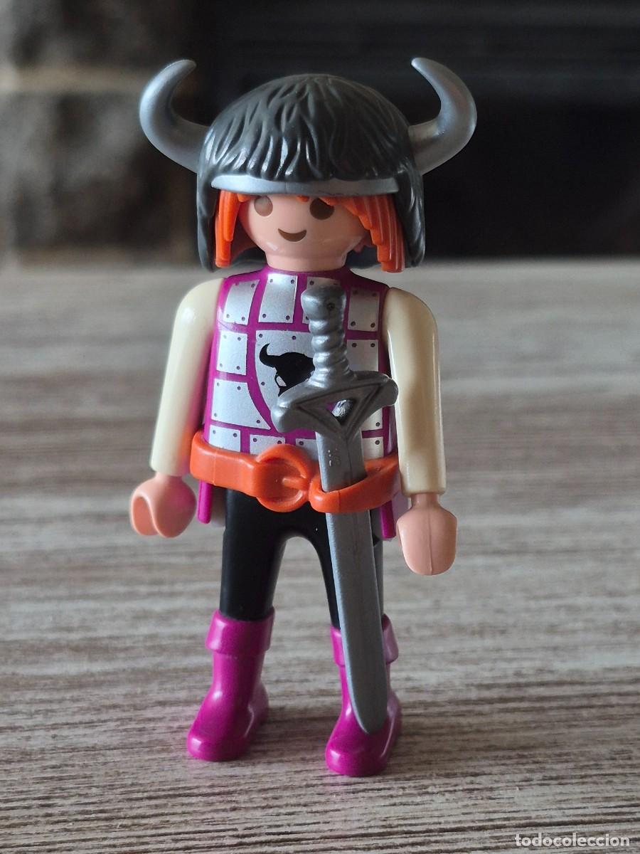 Playmobil: Figura medieval romano guerrero b&aacute;rbaro arquero vikingo griego complemento accesorio Playmobil