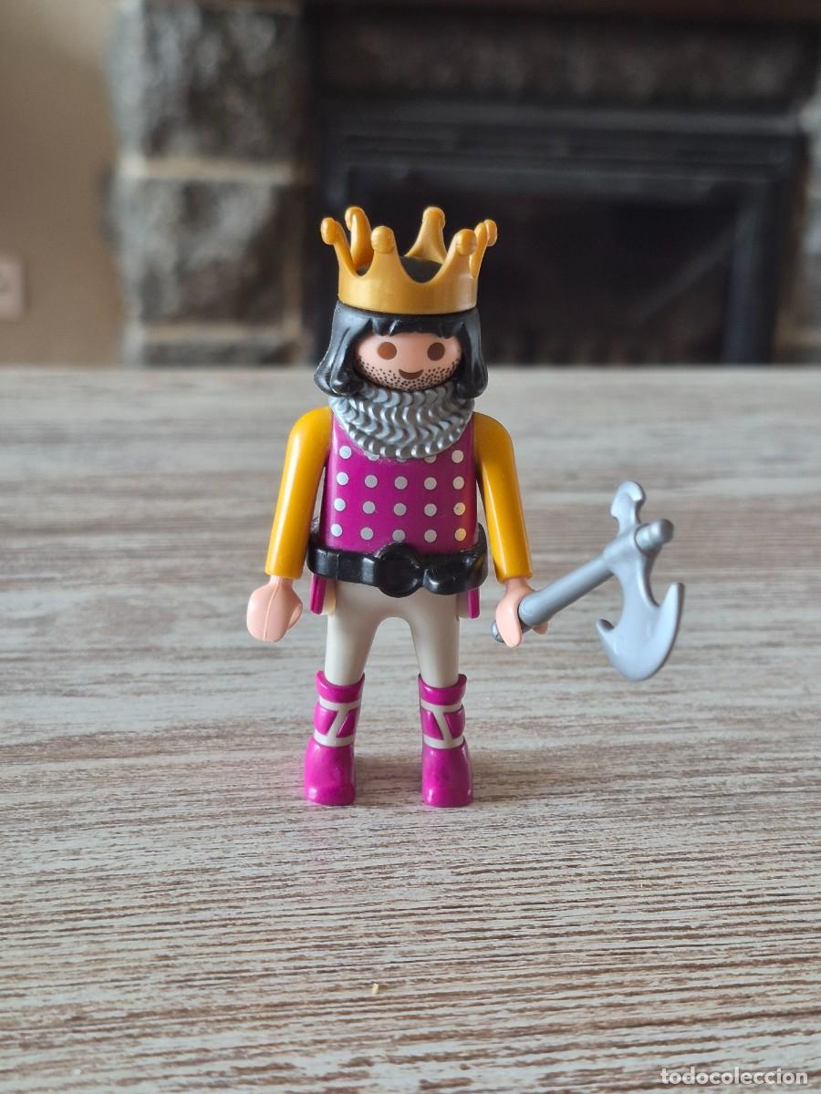 Playmobil: Figura medieval romano guerrero b&aacute;rbaro arquero vikingo griego complemento accesorio Playmobil