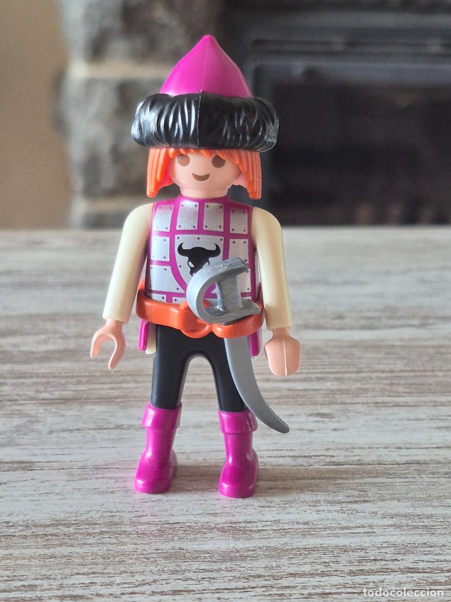 Playmobil: Figura medieval romano guerrero b&aacute;rbaro arquero vikingo griego complemento accesorio Playmobil