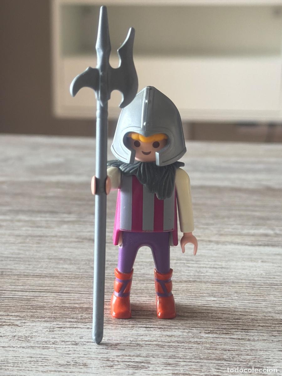 Playmobil: Figura medieval romano guerrero b&aacute;rbaro arquero vikingo griego complemento accesorio Playmobil