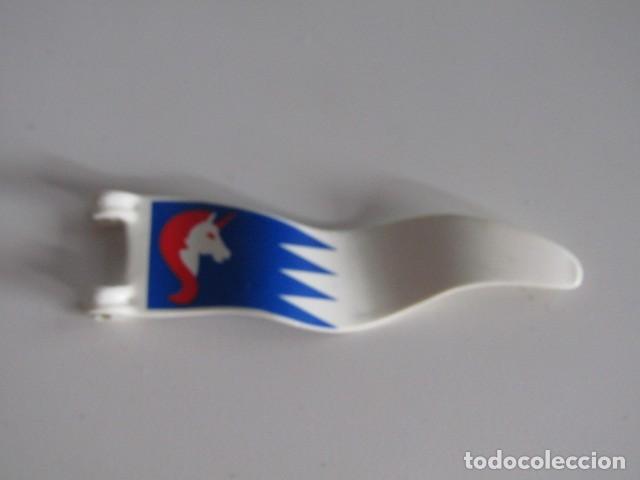 Playmobil: DIFICIL BANDERA ALARGADA CABALLERIA DEL UNICORNIO MEDIEVAL ANTIGUA PLAYMOBIL