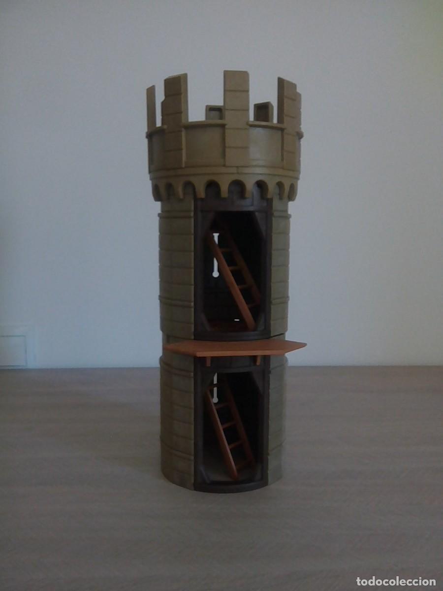 Playmobil: PLAYMOBIL TORRE REDONDA ALMENAS CASTILLO MEDIEVAL