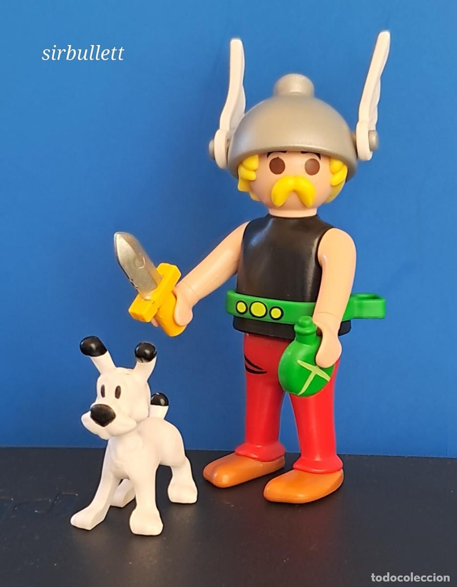 Playmobil: Figuras Asterix el galo y el perro Ideafix. Playmobil. Serie Asterix