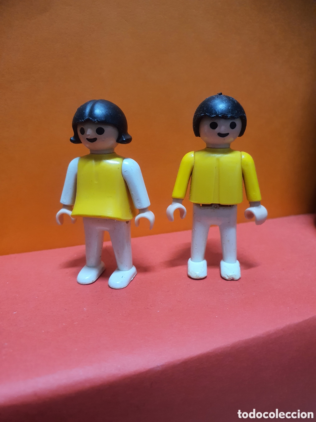 Playmobil: Playmobil pareja de ni&ntilde;os, geobra 1981