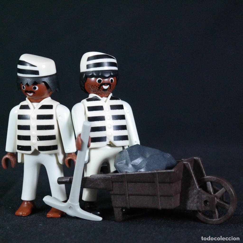 Playmobil: Playmobil dos presos con carretilla k☼