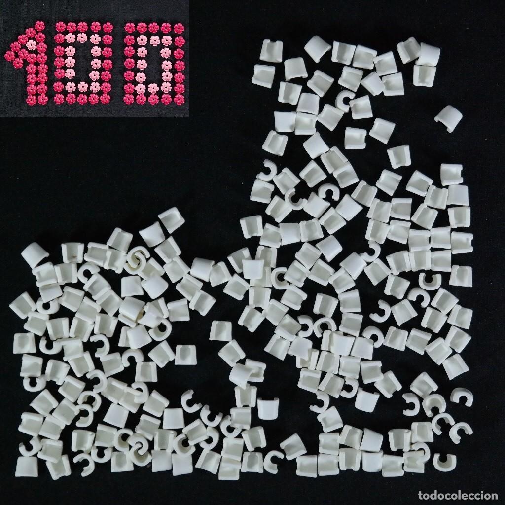 Playmobil: Playmobil 100 pares de pu&ntilde;os totalmente blancos ☼