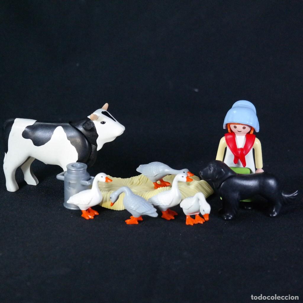 Playmobil: Playmobil granjera con animales ☼