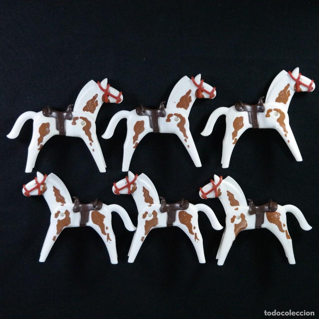 Playmobil: Playmobil seis caballos ☼