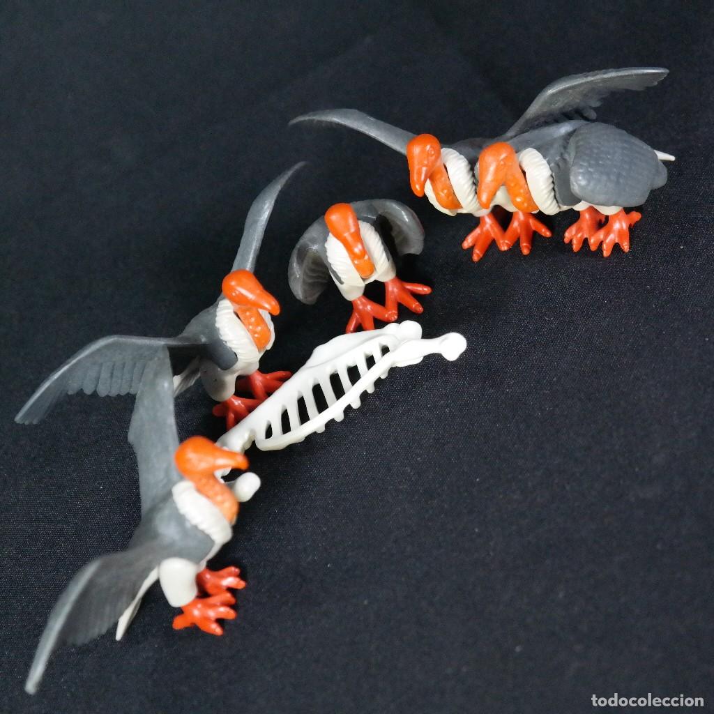Playmobil: Playmobil cinco buitres grises ☼